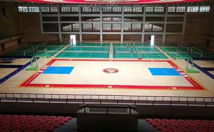 河北張家口室內(nèi)籃球場吸音板聲學(xué)工程